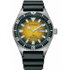 Наручные часы CITIZEN Promaster, желтый, серебряный, черный, золотой