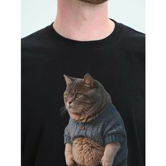 Футболка Демидовская Мануфактура, размер 4XL, черный