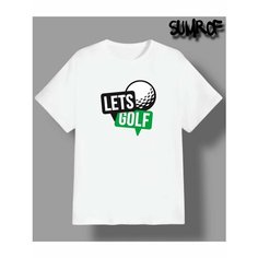 Футболка Zerosell гольф golf, размер 3XS, белый