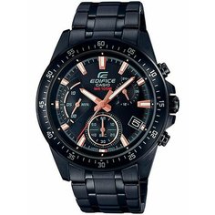 Наручные часы CASIO Edifice, черный/золотой