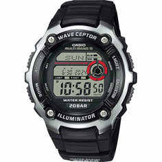 Наручные часы CASIO, черный, серый