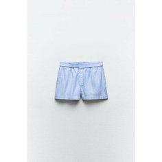 Шорты Zara, размер S, голубой