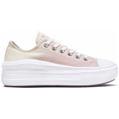 Кеды Converse CHUCK TAYLOR ALL STAR MOVE, размер 36, белый/фиолетовый