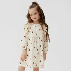 Платье Kaftan, размер 34, бежевый/оранжевый