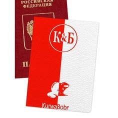 Обложка для паспорта , белый Mobi Fone