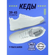 Кеды T.Taccardi Осень-зима 2024, полнота G, размер 42, белый