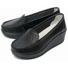 Мокасины Pepita, размер 37, черный