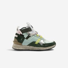 Кроссовки LACOSTE, размер T4, зеленый/светло-зеленый