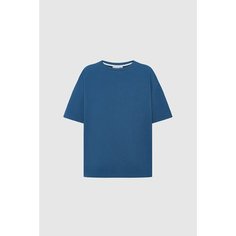 Футболка KIVI CLOTHING, размер 40-48, cиний
