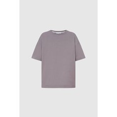 Футболка KIVI CLOTHING, размер 40-48, дымчато-серый
