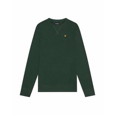 Свитшот Lyle & Scott Crew Neck Sweatshirt, размер L, , зеленый, мультиколор