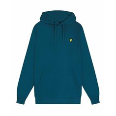 Худи Lyle & Scott Pullover Hoodie, размер S, , мультиколор, синий, желтый