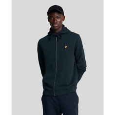 Толстовка Lyle & Scott Zip Through Hoodie, размер XL, , dark navy
