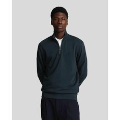 Свитшот Lyle & Scott Tonal Eagle Quarter Zip Sweat, размер S, , dark navy