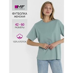 Футболка MARK FORMELLE Для женщин, размер L, бирюзовая дымка