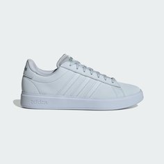 Кеды adidas Grand Court 2.0, размер 7 UK, Halo Blue / Halo Blue / Magic Grey Met