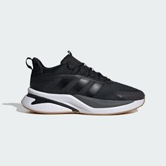 Кроссовки adidas AlphaResponse+ V2, полнота F, размер 9 UK, core black/core black/gum