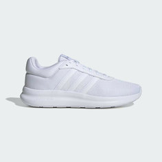 Кроссовки adidas Lite Racer 4.0, размер 7 UK, cloud white / cloud white / grey two