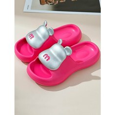 Шлепанцы , размер 36-37, розовый Нет бренда