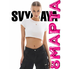 Футболка СВЯТАЯ, 1 шт., размер M, белый