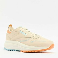 Кроссовки Reebok, размер 35, светло-бежевый