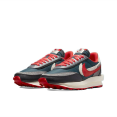 Кроссовки NIKE Nike x Sacai LDwaffle, размер 44.5, краснй