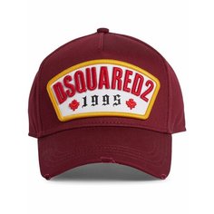 Бейсболка DSQUARED2 для мужчин, размер OneSize, красный