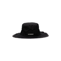 Панама Jacquemus Le Bob Artichaut для мужчин, размер 56 RU, черный