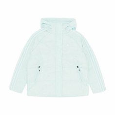 Куртка adidas W 3ST PUFF JKT, размер S, голубой