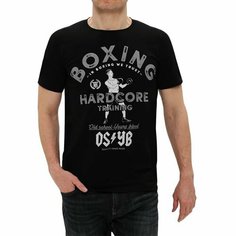Футболка HARDCORE TRAINING hardcore training, размер XXL, черный