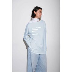 Лонгслив BYGG, размер base, , белый, голубой