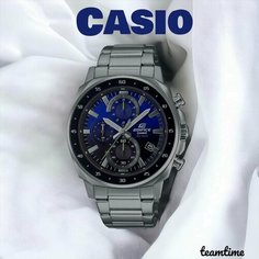 Наручные часы CASIO, черный, серебряный