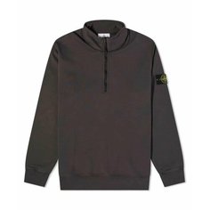 Свитшот Stone Island Garment Dyed Sweatshort, размер S, , древесный уголь