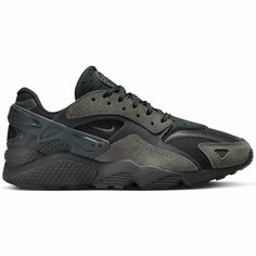 Кроссовки NIKE Air Huarache Runner, размер 8 US, серый, черный