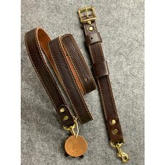 Ремень viking leather craft для мужчин и женщин, коричневый