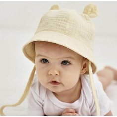 Панама BABYSTORE для взрослых и детей, размер 36/44, Голубая