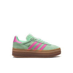 Кроссовки adidas Gazelle Bold, размер 6 US, зелeный