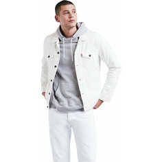 Джинсовая куртка Levis Men The Trucker Jacket, размер L, белый Levis®