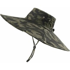 Шляпа Skully Clothing Company для мужчин, размер OneSize, green camo