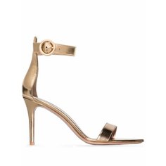 Босоножки Gianvito Rossi Portofino, размер 37 IT, золотой