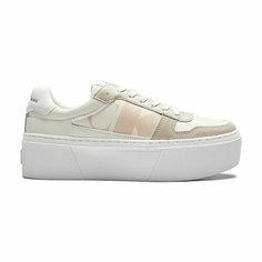 Кеды CALVIN KLEIN CUPSOLE FLATFORM MIX, размер T41, бежевый