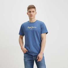 Футболка Pepe Jeans, размер S, cиний