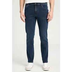 Джинсы зауженные Wrangler Texas Slim, размер W31/L30, mid blue