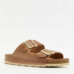 Шлепанцы BIO green, размер 41, коричневый