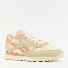 Кроссовки Reebok, размер 35, серо-бежевый