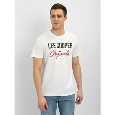 Футболка Lee Cooper, размер L, белый