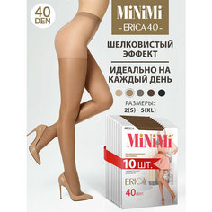 Колготки MiNiMi ERICA 40, 40 den, 10 шт., размер 3, caramello