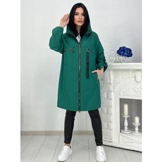 Ветровка Karmelstyle, размер 52, зеленый