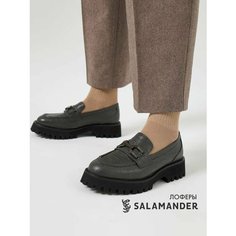 Лоферы Salamander, размер 39, серый