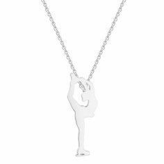 Колье, серебристый Нет бренда